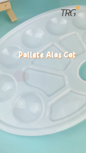 TRG Palet Tempat Alas Lukis Cat Air Akrilik Poster PLT-213 - Watercolor Acrylic Paint Palette TRG