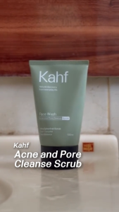 KAHF Acne and Pore Cleanse Face Wash SCRUB 100ml