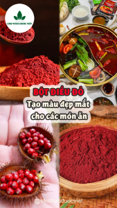 Bột hạt điều đỏ 100g bột màu điều gia vị tẩm ướp tạo màu cho món cà ri bánh trung thu chiên xào