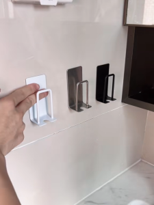 3 Móc INOX Treo Bàn Chải Đánh Răng Và Úp Cốc - An Toàn Gọn Gàng Khô Ráo