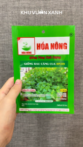 Hạt giống rau Càng cua - Gói 0.5gr - Tỷ lệ nảy mầm >90% - Trồng quanh năm