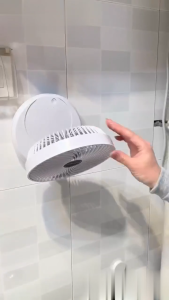 【Malaysia Stock】Wireless Air Circulation Fan(7 inches) Table Fan Wall Fan USB Fan Rechargeable Fan with 4000mAh Battery Desktop Fan Portable Fan冷风扇 solar fan