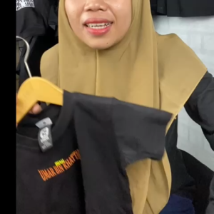 Baju Kaos Distro Anak Laki & Perempuan Dakwah Islami Motif Gambar Depan Belakang