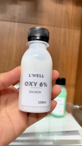 OXY TRỢ NHUỘM LWELL Hỗ Trợ Tóc Lên Chuẩn Tone Nhuộm Lên Chuẩn Màu (100ml)
