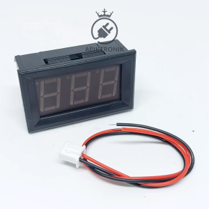 DIGITAL Voltmeter Digital AC 70-500V Pengukur Tegangan PLN 2 kabel