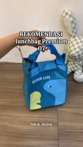 OMYGOOSE LUNCHBAG MOTIF ANAK / TAS KOTAK MAKAN ANIMASI / LCB 07