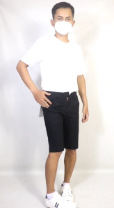 Celana Pendek Chino Pria 100% Brand GIDANI Celana Formal Basic Pria