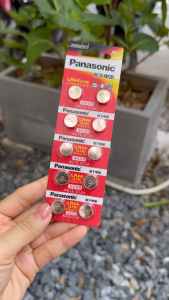 Vỉ 10 Viên pin LR44/AG13 Panasonic 15 V