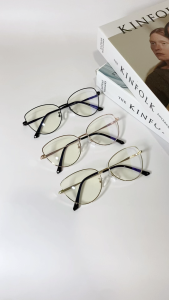 ALP แว่นทรงตาแมว แว่นกรองแสง Cat Eye กรองแสงสีฟ้า Computer Glasses รุ่นSN0086