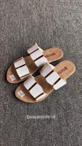 Sandal Selop Wanita Glosy Casual Formal Non Slip Sandal Teplek Ala Korea