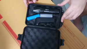 A100 ไฟฉายความสว่างสูง Flashlight LED CREE XML T6 ไฟฉายความสว่างสูง 5โหมด