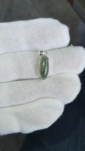 S39จี้เงินแท้พลอยหยกแท้พร้อมส่ง