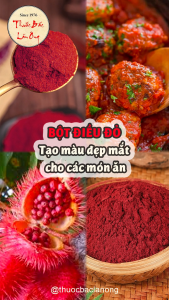 Bột điều đỏ 100g (Bột điều màu nguyên chất bột cà ri tạo màu cho món ăn)