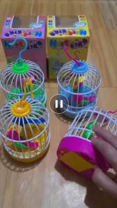 Electronic Birds Cage Toy Voice Control Vivid Appearance Festival Gift Electric Voice Control Induct