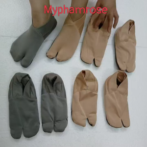 Combo 3 đôi Vớ tất chân dạng giầy vớ hài chống nắng giữ ấm giữ đi trong nhà cao 6cm