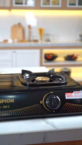 Maspion Kompor Gas 2 Tungku Stainless Steel - MKG709C - FREE ONGKIR Jabodetabek