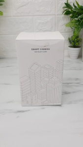 tuya กล้องวงจรปิดไร้สายในบ้านขนาดเล็ก WIFI วางตั้งได้ หมุนได้รอบทิศทาง CM-H08