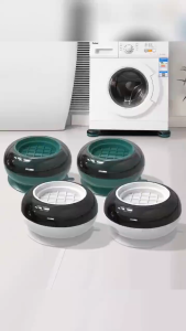 4/8Pc Washing Machine Anti Vibration Pads Furniture Rubber Feet Mat Slipstop Silent Universal Refrigerator Support Dampers Stand