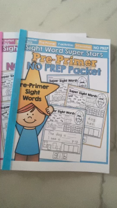แบบฝึกทักษะภาษาอังกฤษ Sight Word Super Stars 1-5 เล่ม