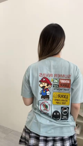 CAROTYLES S Kaos Couple Keluarga HARRY FRIENDS Wanita Lengan Pendek Katun