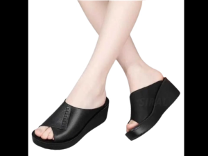 Sandal Wanita Wedges Masa Kini | Selop Wanita Slides Terbaru Siral