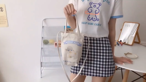 Túi Đựng Bình Nước XinhStore Mẫu Trơn