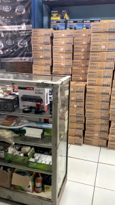 KOMPOR GAS 1 TUNGKU HRK HACHI HKG-01 BODY KOKOH TERBAIK free selang dan regulator new