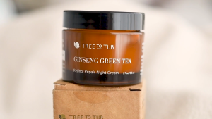 Tree To Tub Ginseng Green Tea Anti-Aging Retinol Night Cream - Natural Brightening for All Skin Types 50ml - Lazada