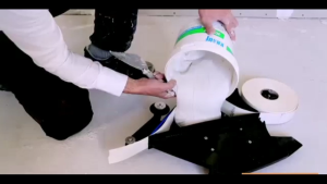 เครื่องฉาบฝ้า ฉาบฝ้า เทปยิปซั่ม Drywall การออกแบบที่จับตามหลักสรีรศาสตร์ เรียบง่ายและใช้งานง่าย