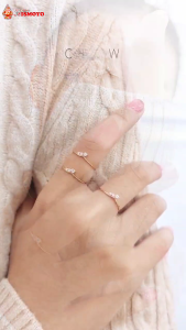 Cincin Emas Asli 10 Karat Adista J5 Ismoyo