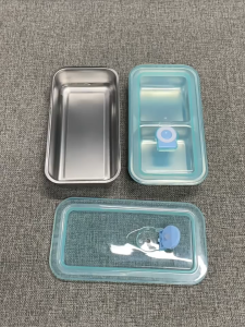 บอกลากล่องพลาสติกไปได้เลย JAVIT กล่องข้าวเกาหลี กล่องอาหาร Lunch box 304กล่องข้าวสแตนเลส แบบ 2 ช่อง วัสดุฟู้ดเกรด กล่องเบนโตะ กล่องข้าว2ช่อง กล่องข้าวญี่ปุ่น กล่องฝาล็อค2ช่อง กล่องข้าวเบนโตะ กล่องข้าวแสตนเลส กล่อง ข้าว พกพา กล่องข้าวญี่ปุ่น