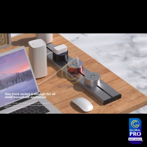 IMITOS 1000MM Gen 2 Power Track Socket Switch 8000W 32A Long Rail Bar Modern Designed Power Line Flat Long Track Power