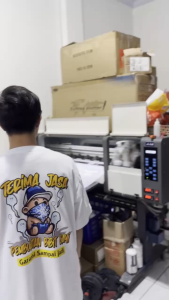 Kaos Terima Jasa Pembuatan Bibit Bayi Vol 2 Yellow Tshirt Pria Tebal Cotton Combed