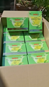 กรีนที ชาเขียว ฺฺBOH ชื่อดังจากมาเลเซีย ชนิดซอง 1.5 กรัม x 50 ซอง Pure Green Tea มีเรทส่ง
