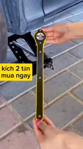 Bộ Kích Gầm Ô Tô Kích Thay Lốp Cho Xe Hơi Có Đòn Bẩy Nâng Gầm Dễ Dàng Trọng Tải 2 Tấn
