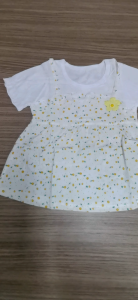 Kids Girl Dress 1-6 Years Little Girl Fashion Cotton Dress Short Sleeves Floral Princess Party Dresses for Toddler Girl Summer Holiday Clothes
