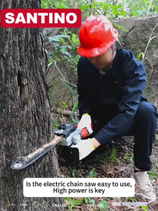 16 Inch Dual Battery Brushless High-Power Lithium Electric Saw For Logging And Tree Cutting Professional Chain Saw