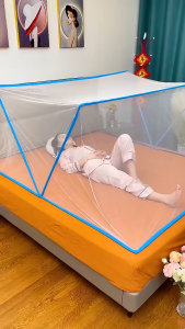 Foldable Mosquito Net 1.8 King/1.5 Queen/Double/Single/Baby Size Bed Mosquito Nets Decor Home Living Mosquito Net -Tent
