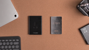 Saku - Dompet Kartu Nama Kertas Kotak Tempat Kartu Nama Aluminium Business Card Holder