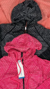 Oppa Style Shop JAKET HOODIE JACKET LARI WANITA RUNNING OLAH RAGA GYM TRAINING YOGA