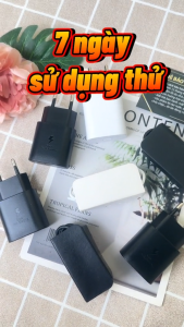 LazMall [ FREESHIP ] Bộ sạc nhanh Samsung 25W Củ sạc nhanh Samsung Cổng Type C cho Samsung Note 10 Note 20 A71 A70 A80 A90 S20 S20+ S20 UltraL