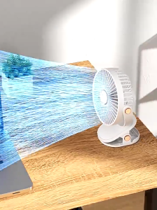 USB Clip Fan Portable Fan 6 inch Fan 720° Rotation Desktop Fan Household Silent Air Conditioner For Bedroom Office