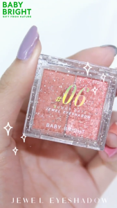 BABY BRIGHT Eyeshadow 2 IN 1 - Jewel Eyeshadow 1.0+1.1g - Pigmented - Tahan Lama