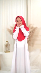 Jual 30rb isi 4 PCS HIJAB KERUDUNG JILBAB HAMIDAH ANAK SEKOLAH 2-8 TAHUN