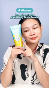 HANASUI Brightening Body Serum 180ml | Brightening 10x Active Complex Revitalizing | Cheerful Bliss | Sunshine Glow | Happy Vibes | Joyful Days