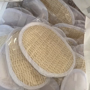 2pcs Exfoliating Natural Bath Pads Sponge Back Scrubber Body Exfoliator Washing Pad Sponge