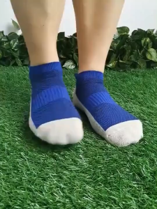 Stokin Anti Slip Quality Sport Socks Silicone Ankle Sock Thick Bottom Stokin Pendek Sukan Berkualiti Sock