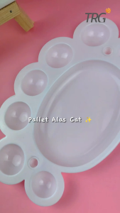 TRG Palet Tempat Alas Lukis Cat Air Akrilik Poster PLT-212 - Watercolor Acrylic Paint Palette TRG