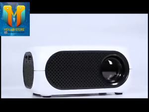 Taffware Proyektor Mini LCD Full HD 1080P 1200 Lumens dengan HDMI/USB - M24 untuk Home Theater