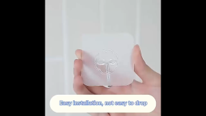 Móc dán treo tường trong suốt chịu lực đa năng siêu dính SS11